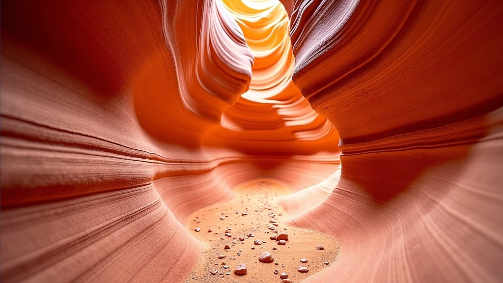 Close-up of red and orange sandstone rock formations with visible erosion patterns and mineral deposits
